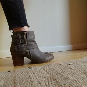 Madden Girl Grey Booties